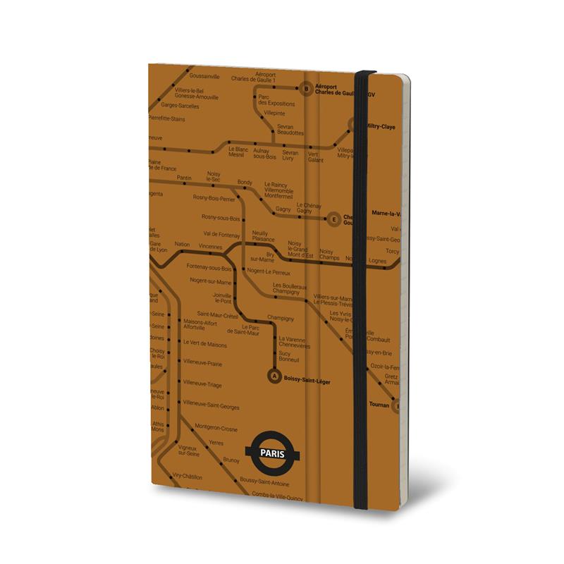 STIFFLEX Underground Paris 13x21 Notebook