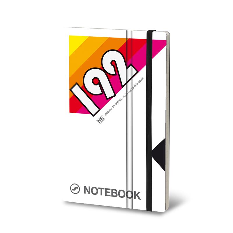 STIFFLEX VHS Hitachi Style White 13x21 Notebook