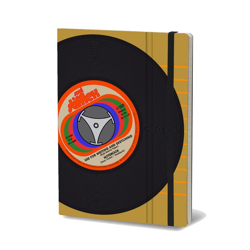 STIFFLEX 33 RPM VINYL Rock Journal Notebook 15x21