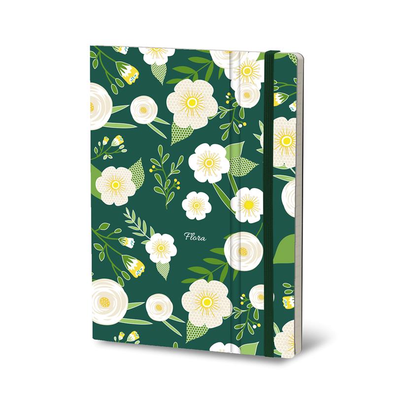 STIFFLEX Flora Hellebore 15x21 Notebook