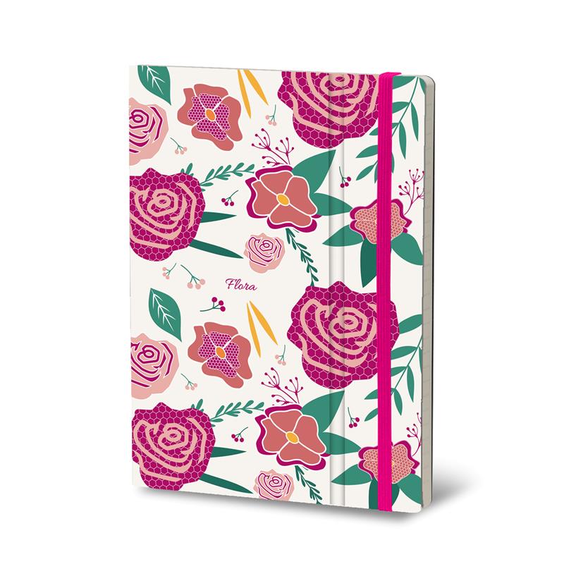 STIFFLEX Flora Rose 15x21 Notebook
