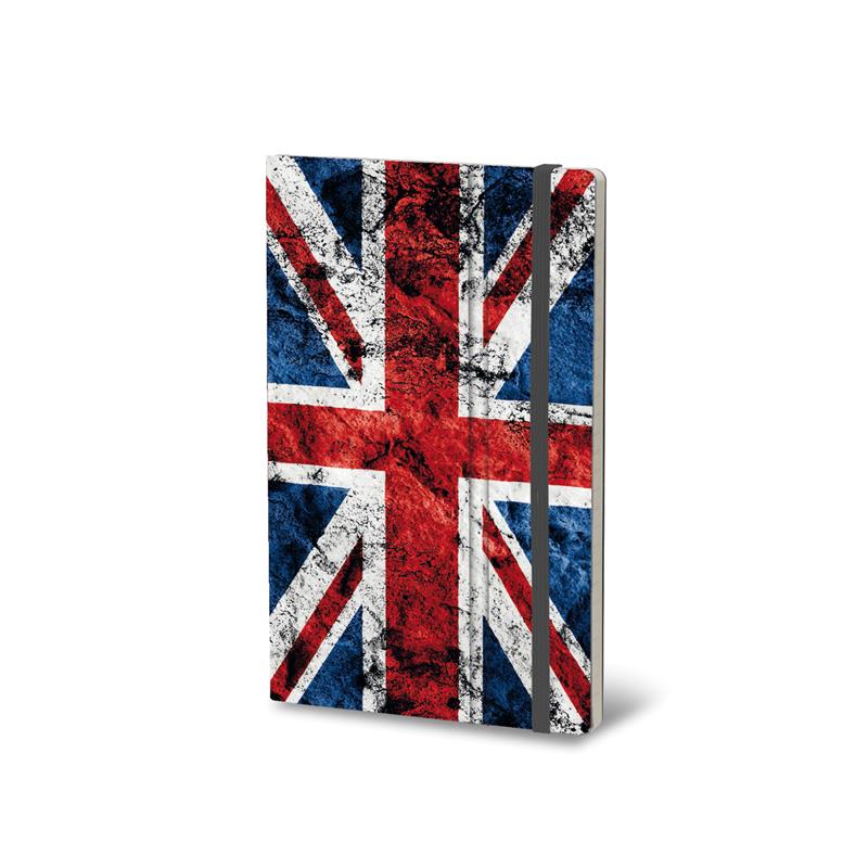 STIFFLEX Flag UK 9x14 Notebook
