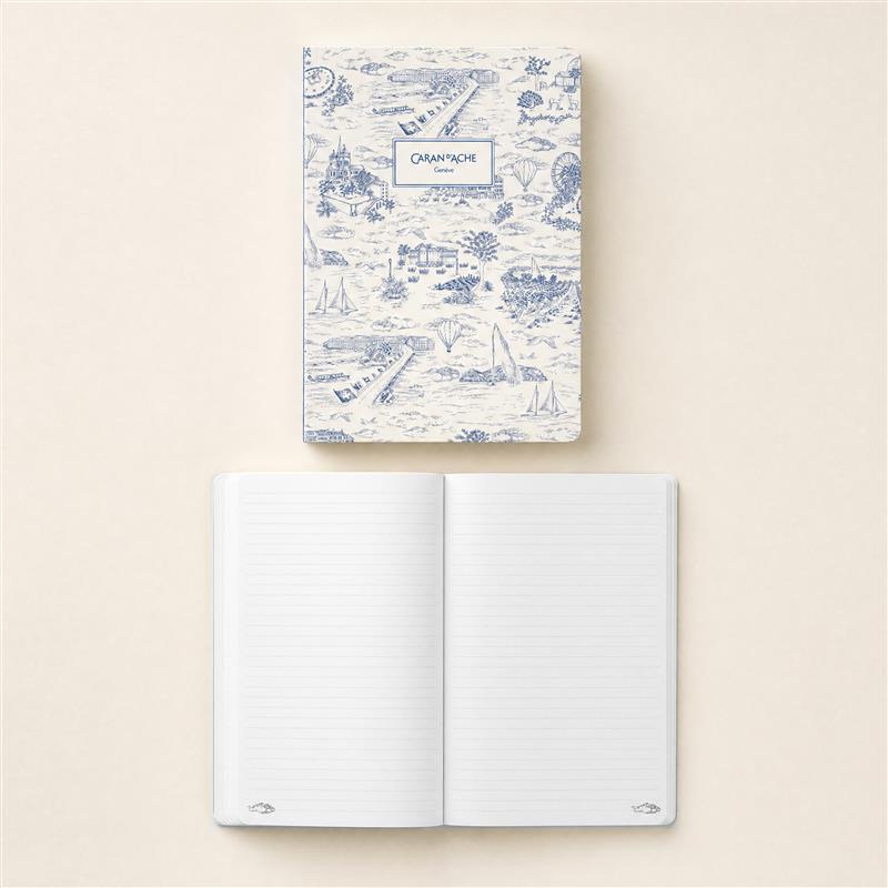 Caran d’Ache A5 Toile de Jouy Geneva Edition Notebook