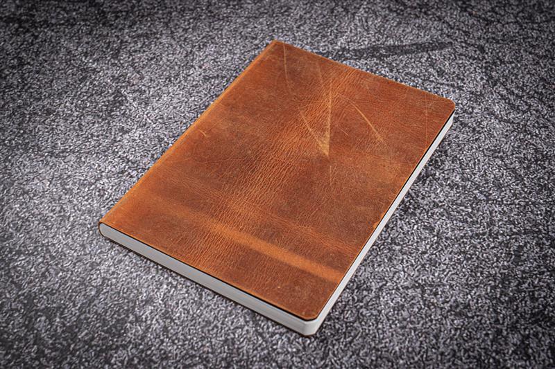 Galen Leather - Leather Notebook - Tomoe River Paper - B6 - Crazy Horse Brown