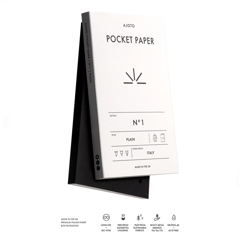 AJOTO Nº1 POCKET PAPER NOTEBOOK
