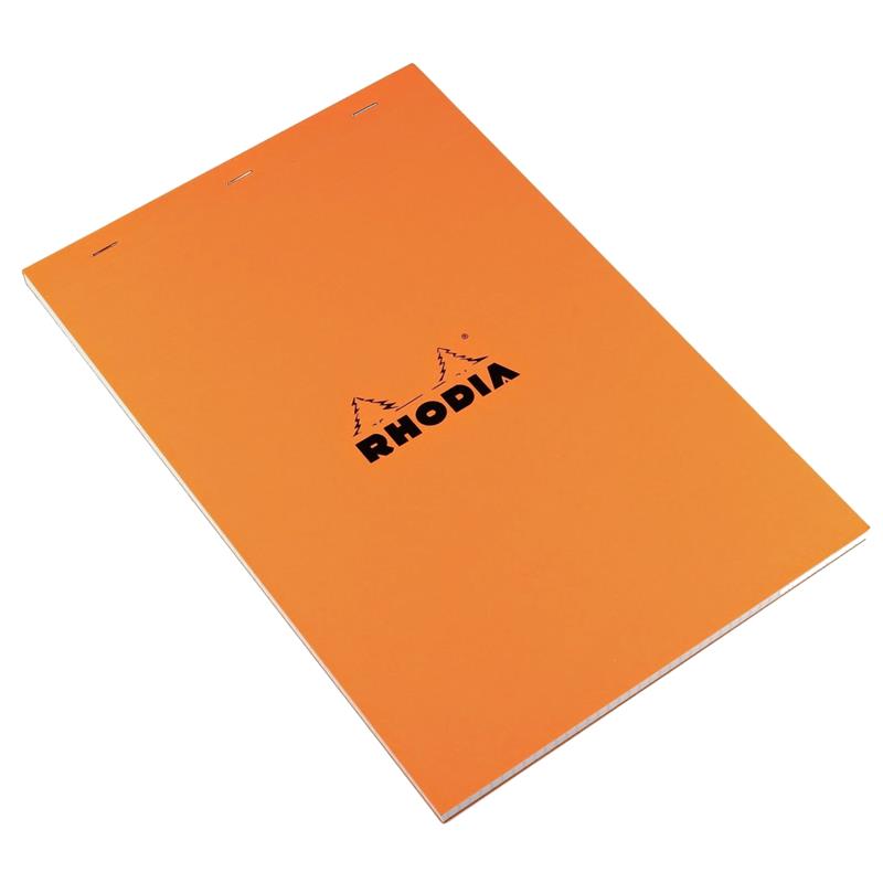 RHODIA Bloc n°18 A4 Blank Orange Cover