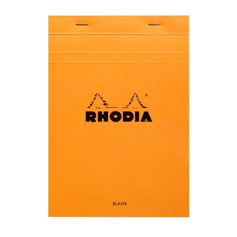RHODIA Bloc N°16 A5 Blank Orange