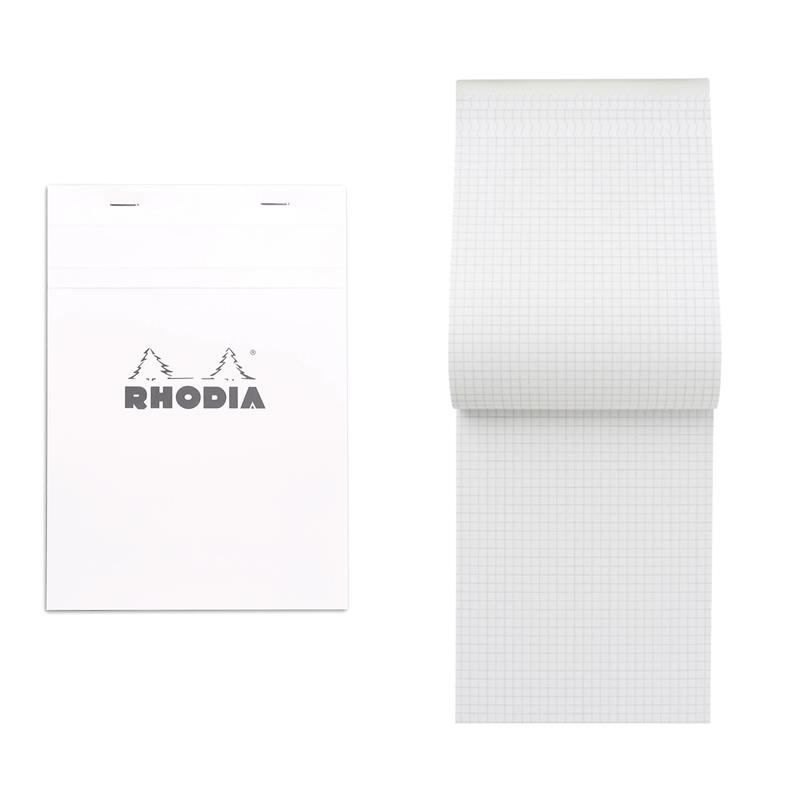 Blocco RHODIA N°16 Ice White 