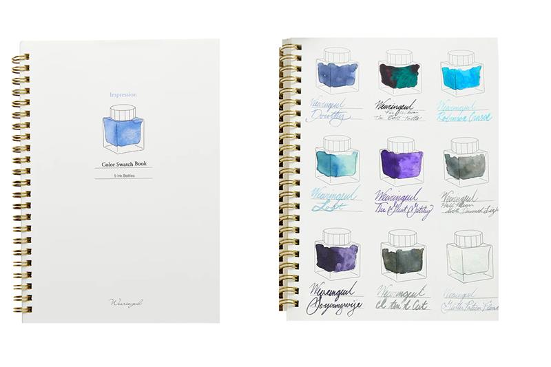 Wearingeul Ink Color Swatch A5 Notebook