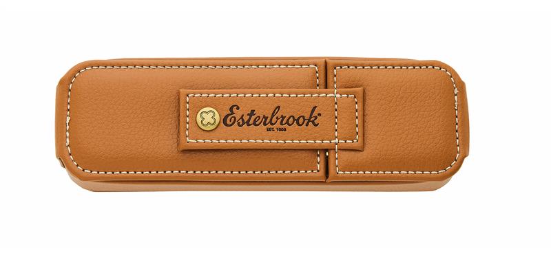 Esterbrook British Tan Pen Nook for 2 pens - portapenne 2 posti