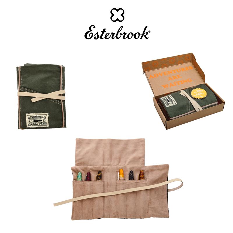 Esterbrook PEN ROLL Army Green