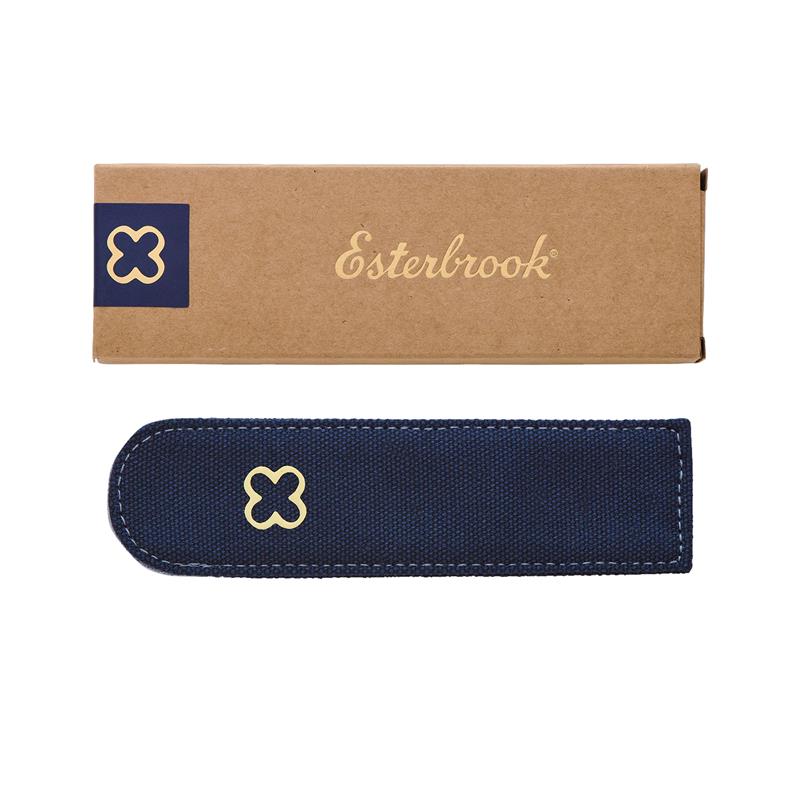 Esterbrook The Pen Pocket Canvas Sleeve Navy