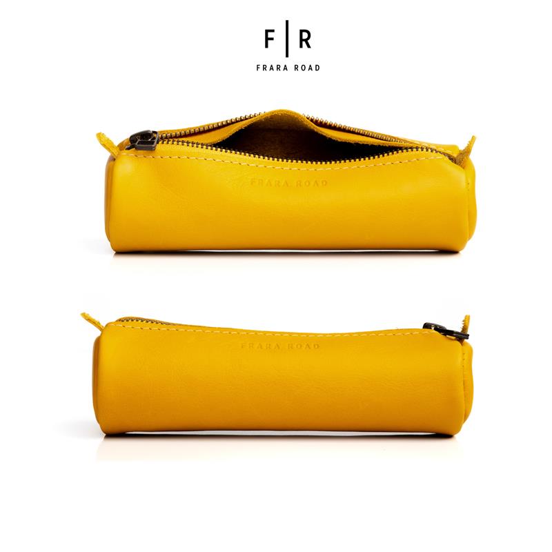 FRARA ROAD The Pen-cil Case Mustard