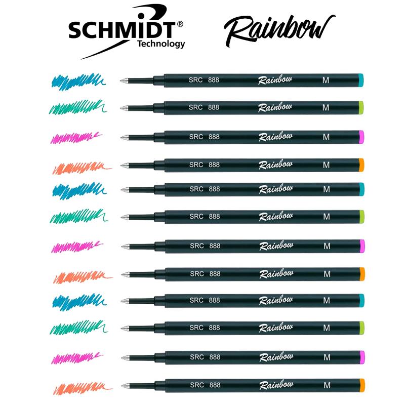 SCHMIDT SRC 888 Rainbow 12 standard roller refills