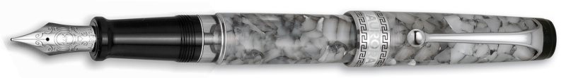 Aurora Optima Nero Perla 996-CG Fountain Pen - Penna Stilografica