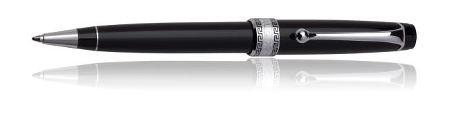 Aurora Optima 998 CN Black HT Ballpoint Pen - Penna a Sfera