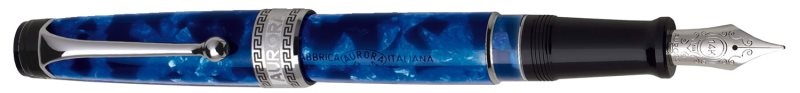 Aurora Optima 996-CB Blue HT Fountain pen - Stilografica