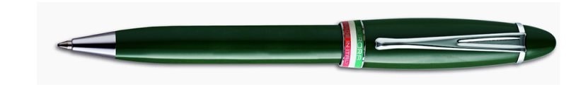 Aurora Ipsilon Italia B37-V Green Ballpoint Pen - Sfera