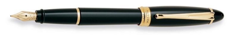 Aurora Ipsilon (B11-N) Black GT Fountain pen - Stilografica