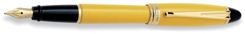 Aurora Ipsilon (B11-Y) Yellow GT Fountain pen - Stilografica