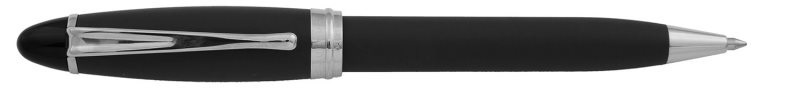 Aurora Ipsilon Satin Black CT Ballpoint Pen-Sfera