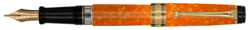Aurora Optima 996-DOR Orange Fountain Pen - Stilografica