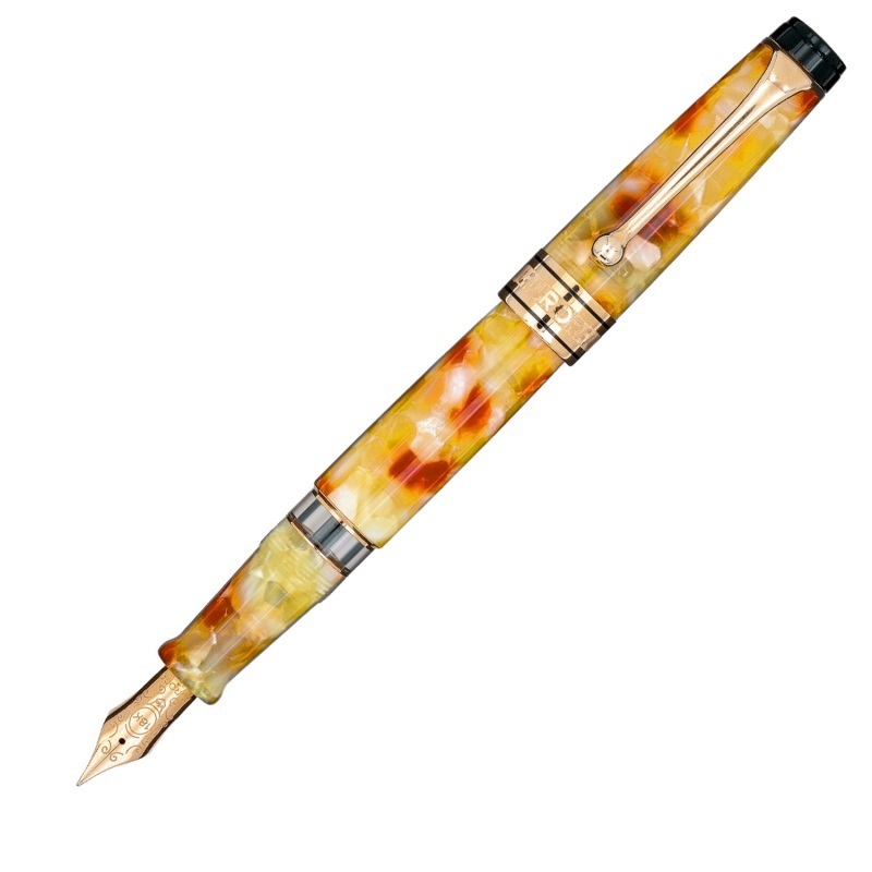Aurora Caleidoscopio Luce Gialla Fountain Pen - Stilografica