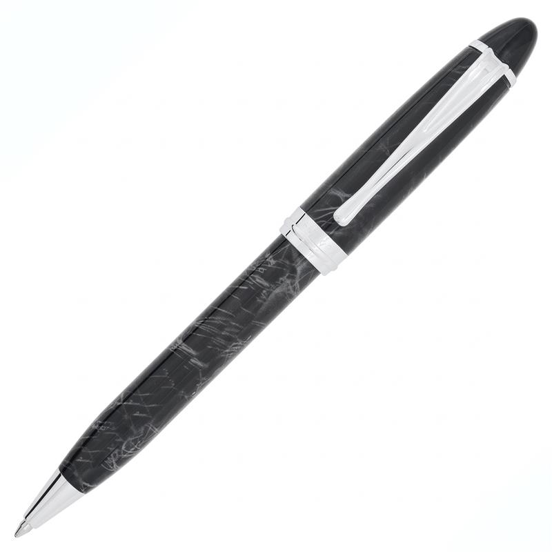 Aurora Ipsilon B33-C Grey Lacquer Ballpoint Pen - Sfera 