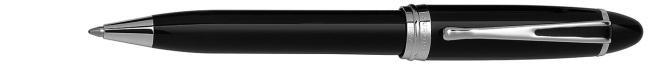 Aurora IPSILON deluxe (B32-C) Black HT ballpen - sfera