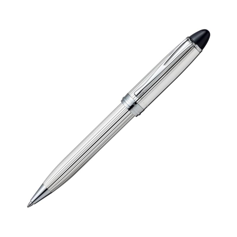 Aurora IPSILON Silver (B34) Ballpoint Pen - Penna a Sfera