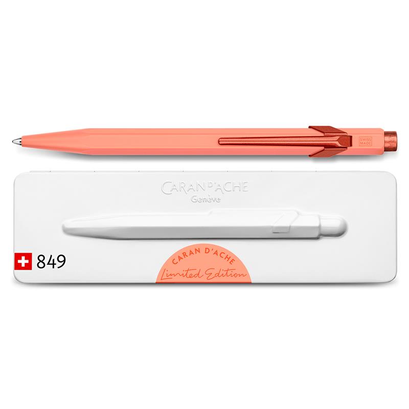Caran d'Ache Claim 849 Your Style III Tangerine Ballpen - Sfera