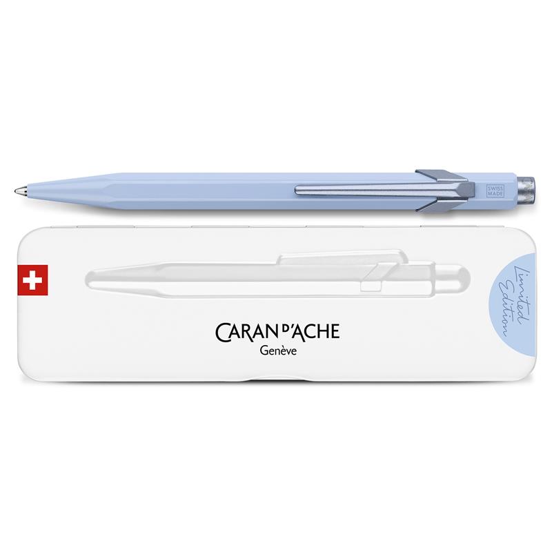 Caran D'Ache 849 CLAIM YOUR STYLE 4 - Polar Blue Ballpen - Sfera