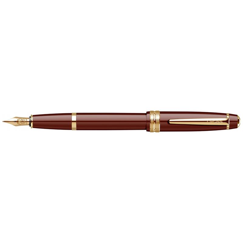 Cross Bailey Dark Red GT Fountain Pen - Stilografica