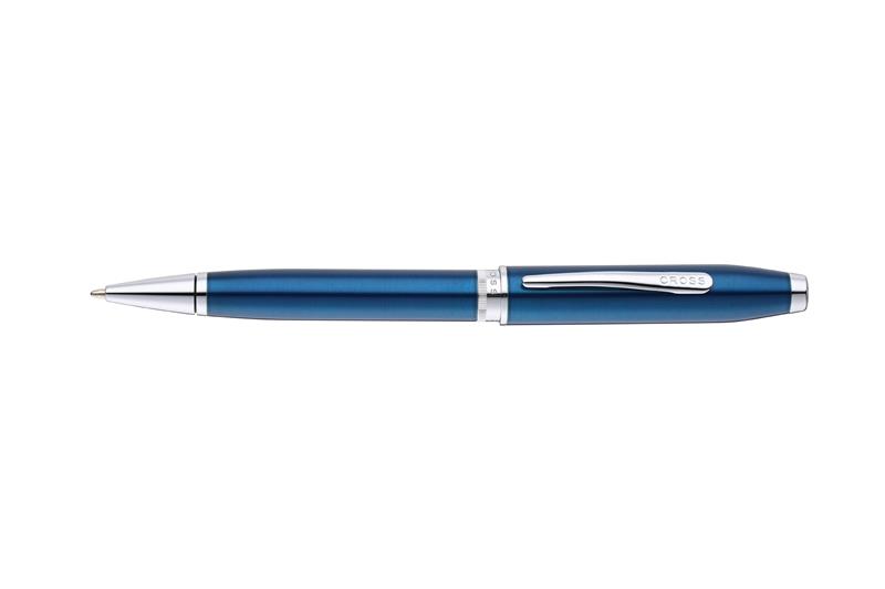 Cross Foundry Translucent Blue Ballpoint Pen - Sfera