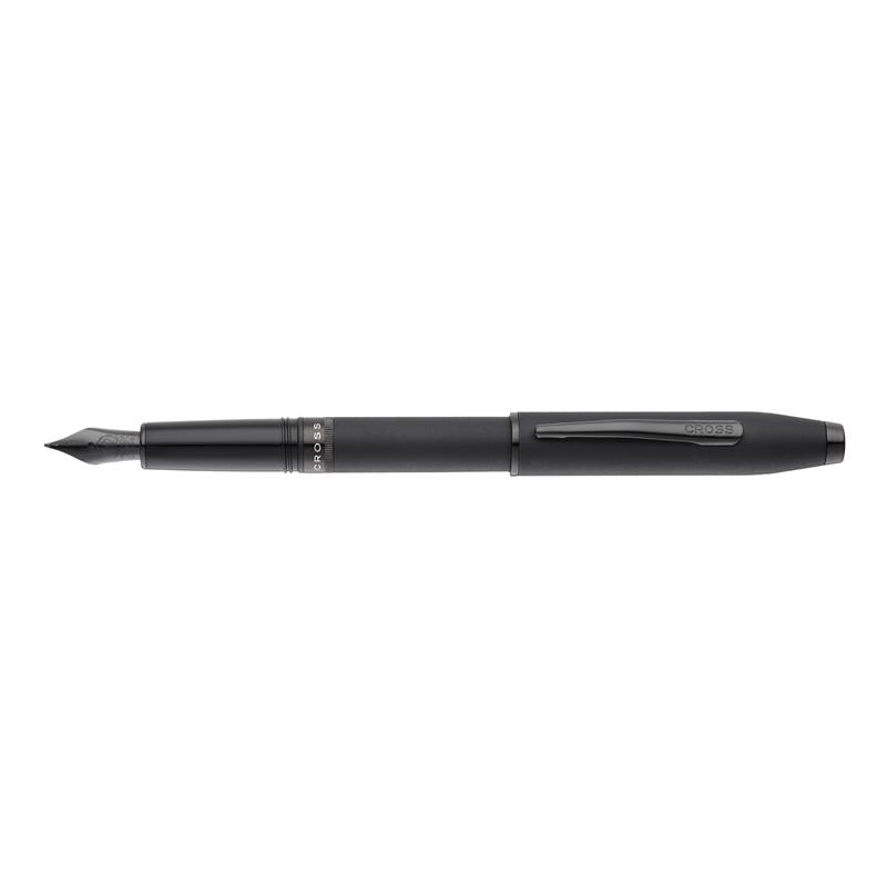 CROSS Foundry Matte Black Fountain Pen - Stilografica