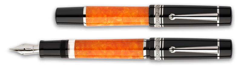 Delta Dolcevita Mid-size ST Piston Steel nib Fountain Pen - Stilografica