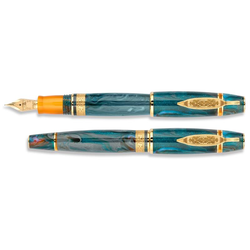 Delta Indigenous People BAJAU 14k Gold nib Fountain Pen - Stilografica