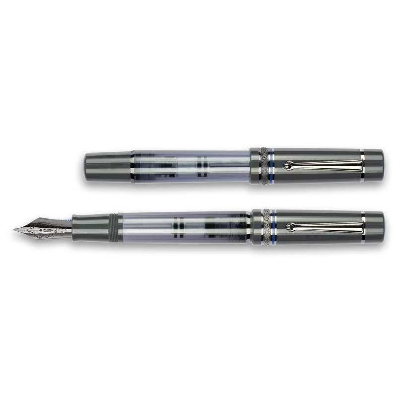 Delta Prestige Grey Fountain Pen - Stilografica