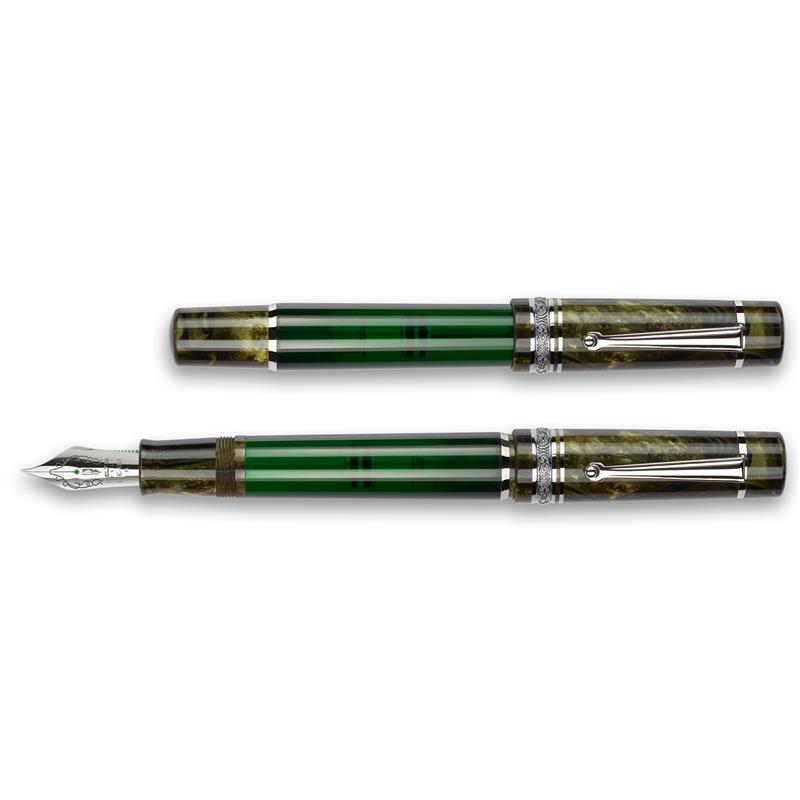 Delta Royal Green Fountain Pen - Stilografica