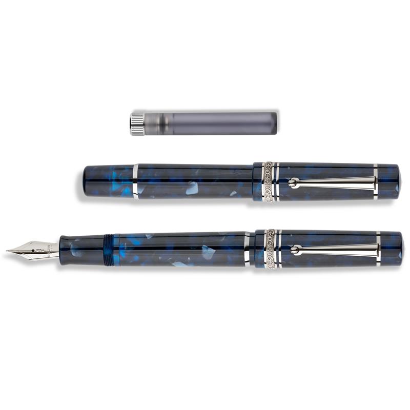 Delta Reservoir 2.0 Blue Fountain Pen - Stilografica