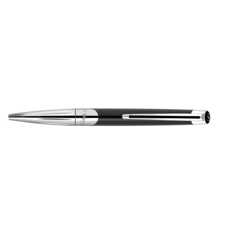 S.T. Dupont DEFI Millennium Chrome Black Ballpoint Pen - Sfera