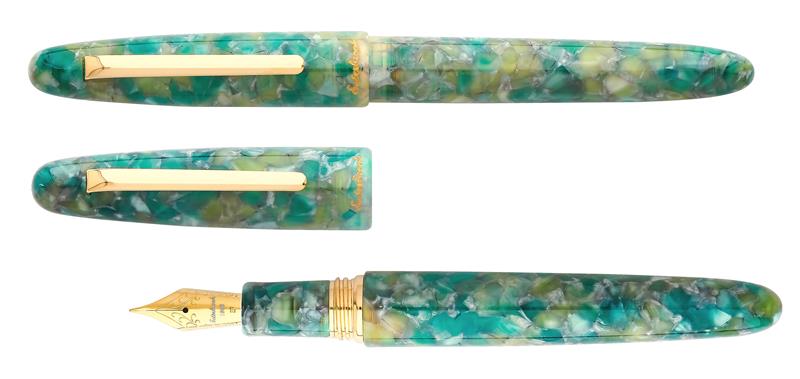 Esterbrook Estie Oversize GT Sea Glass Fountain pen - Stilografica