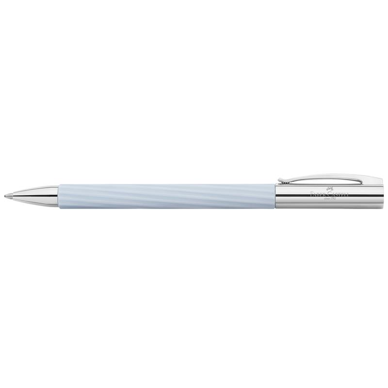 Faber-Castell Ambition 20th Italic Ice Blue Ballpoint Pen - Sfera