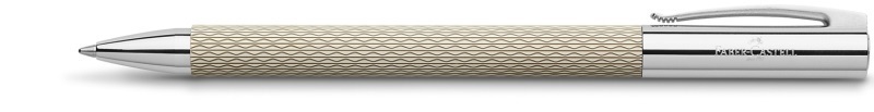 Faber-Castell AMBITION OpArt White Sand - Ballpoint Pen - Penna a Sfera