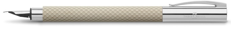Faber-Castell AMBITION OpArt White Sand - Fountain Pen - Stilografica