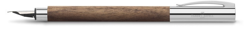Faber-Castell Ambition Walnut Wood Fountain Pen - Stilografica