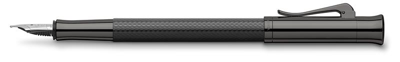 Graf von Faber-Castell Guilloche Black Edition Fountain Pen - Stilografica