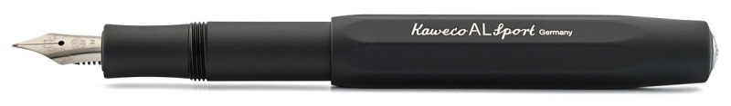 Kaweco AL Sport Black Fountain Pen - Penna Stilografica