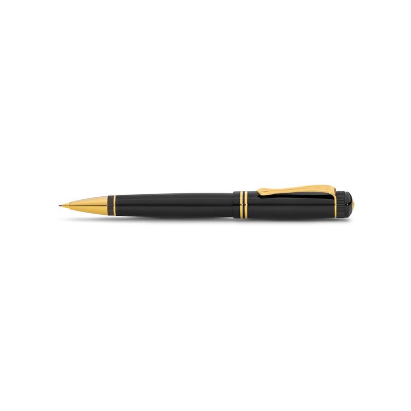 Kaweco DIA2 Black and Gold Twist Pencil 0.7 mm