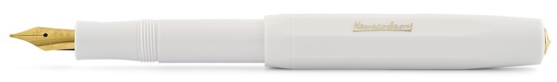 Kaweco Sport White and Gold - Fountain Pen - Stilografica